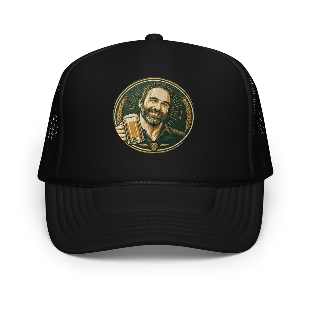 Hansum badge foam trucker hat